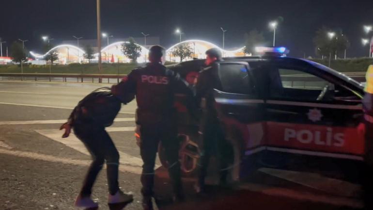 Ataşehir’de çalıntı motosikletle polisten kaçan 2 şüpheli, takiple yakalandı; sürücüye 550 bin lira ceza