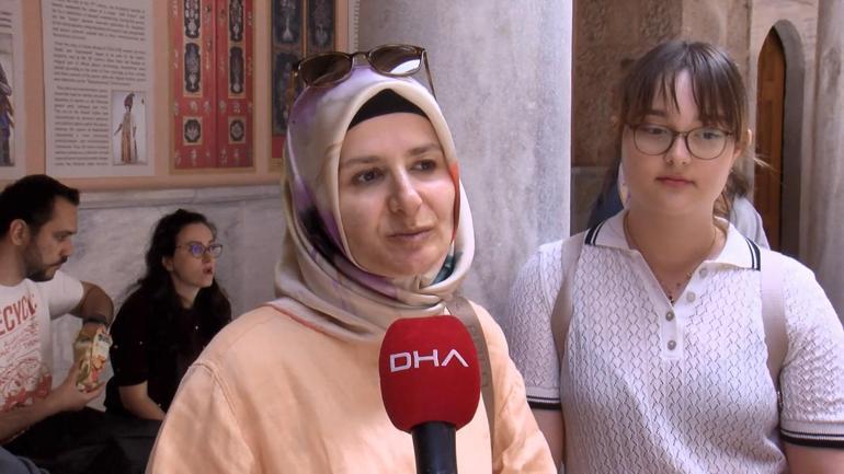 Topkapı Sarayının Harem bölümündeki Kadınefendiler ve Cariyeler Taşlığı ziyarete açıldı