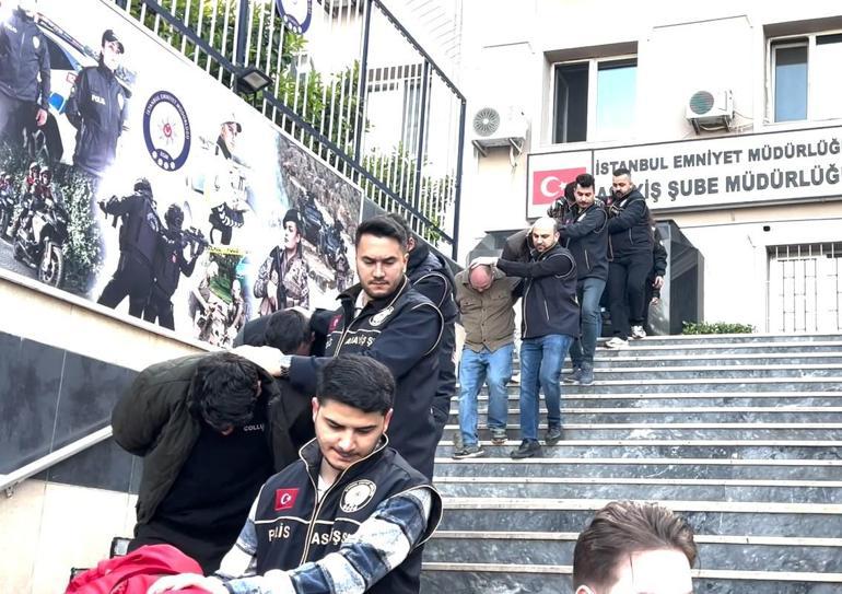 İstanbul merkezli 3 ilde change araç operasyonu: 8 şüpheli tutuklandı