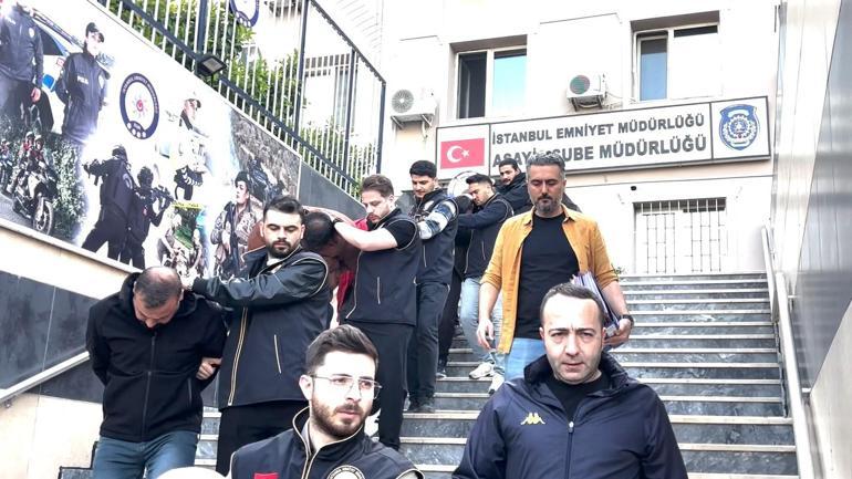 İstanbul merkezli 3 ilde change araç operasyonu: 8 şüpheli tutuklandı