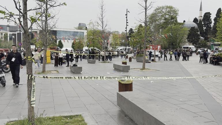 Beşiktaş İskelesinin önünde bıçaklı kavga; yaralılar var