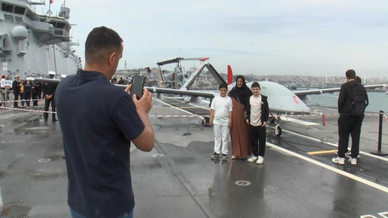 TCG Anadoluya ziyaretçi yoğunluğu