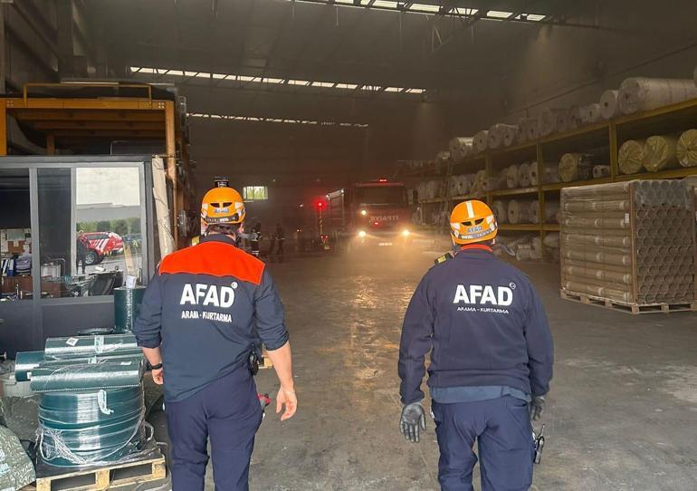 Fabrikadaki yangında yaralanan 8 işçiden 7si taburcu oldu