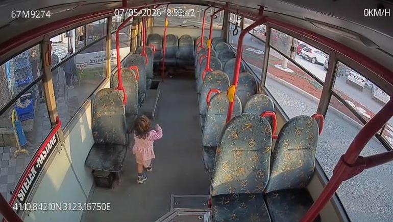 Emekleyerek otobüse binen kız çocuğunu fark eden şoför, o anları anlattı