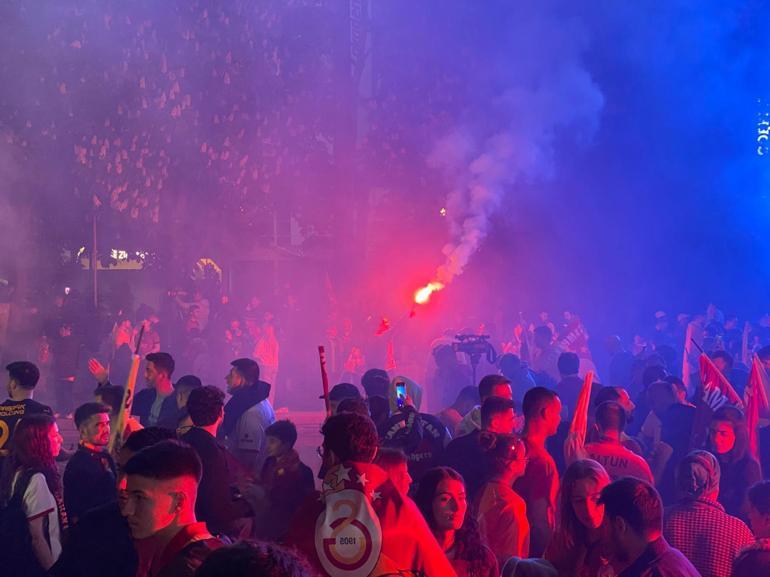 Ankarada Galatasaray’ın 26ncı şampiyonluğu coşkuyla kutlandı