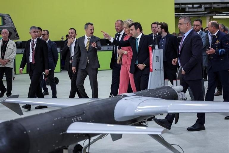 Belçika Kraliçesi Mathilde, Baykarı ziyaret etti