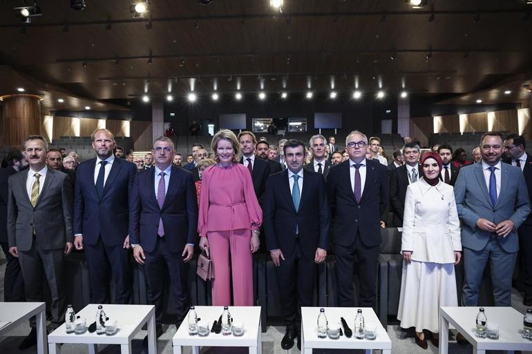 Belçika Kraliçesi Mathilde, Baykarı ziyaret etti