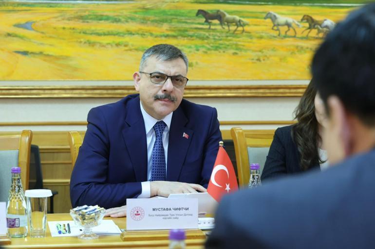 İçişleri Bakanı Mustafa Çiftçi, Moğolistan İçişleri ve Adalet Bakanı Sainbuyan Amarsaikhan ile görüştü