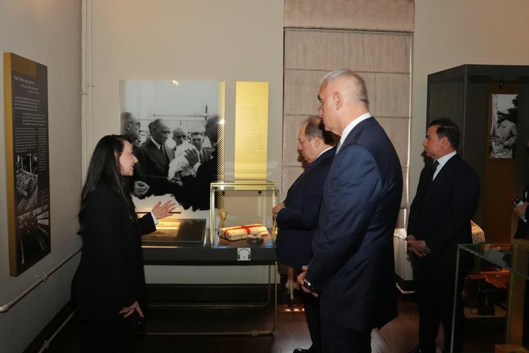 Bakan Ersoy, Yargıtay Başkanı Kerkezi Cumhuriyet Müzesinde ağırladı