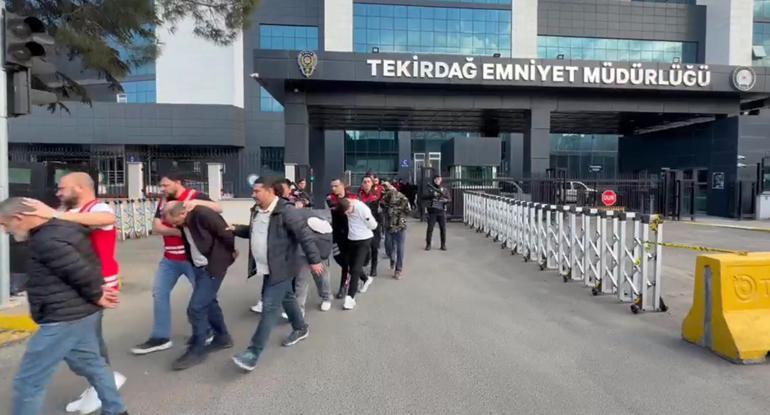 Tekirdağda fuhuş operasyonunda 11 tutuklama