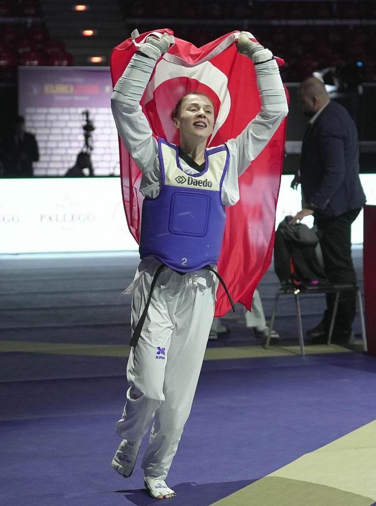 Avrupa Tekvando Şampiyonası’nda Merve Dinçel Kavurat altın madalya kazandı