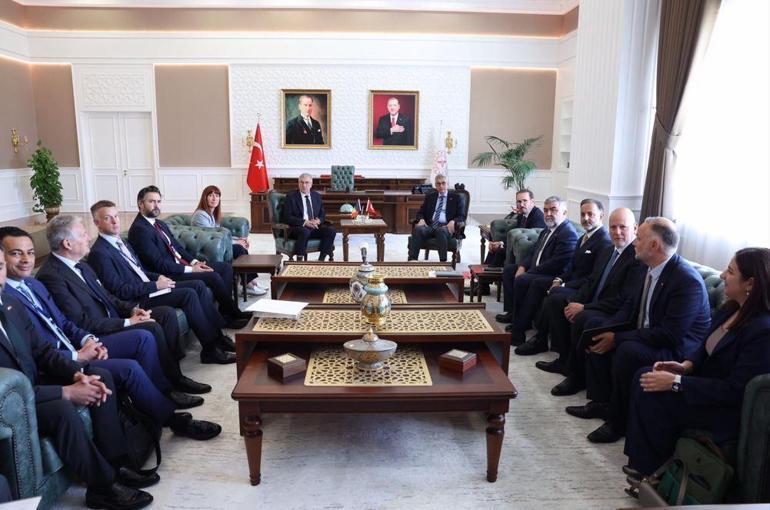 Bakan Memişoğlu, Belçika Valonya Hükümeti Başkan Yardımcısı ile görüştü