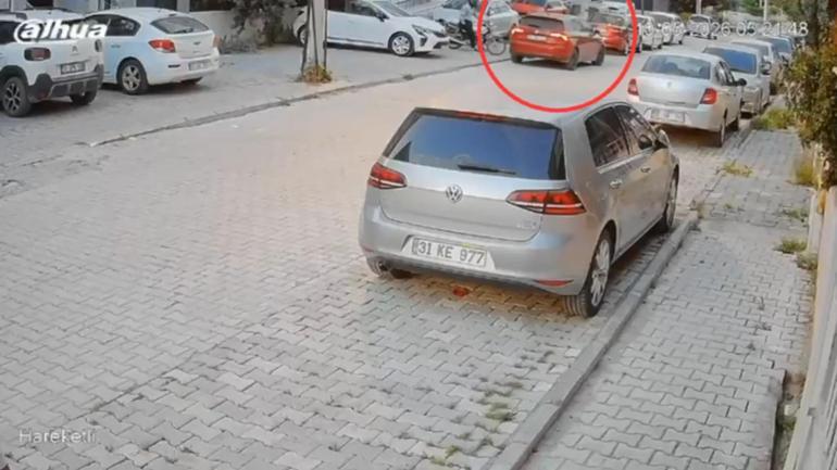 Hatayda otomobil hırsızılığı kamerada; 1 tutuklama