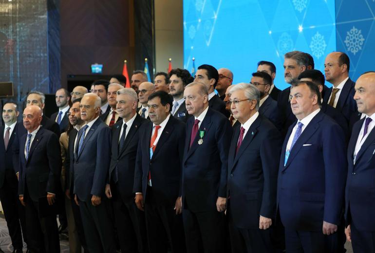 Cumhurbaşkanı Erdoğan: Kazakistan ile ticaret hacmimiz 10 milyar dolara yaklaştı