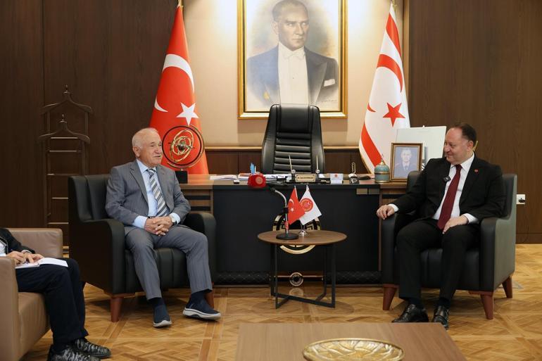 Cemil Çiçek’ten KKTCye ziyaret
