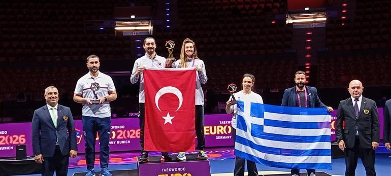 Milli tekvandocular, Avrupa Şampiyonasını zirvede tamamladı