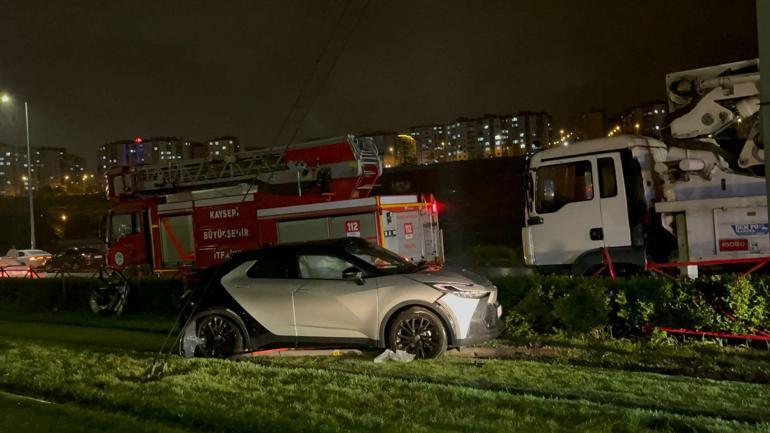 Kayseri’de kamyon ile otomobil çarpıştı: 1 yaralı