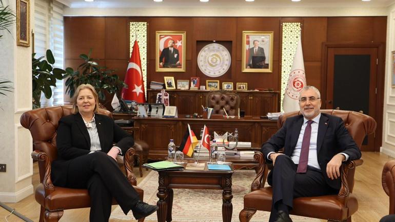 Bakan Işıkhan, Alman mevkidaşı Bas ile bir araya geldi