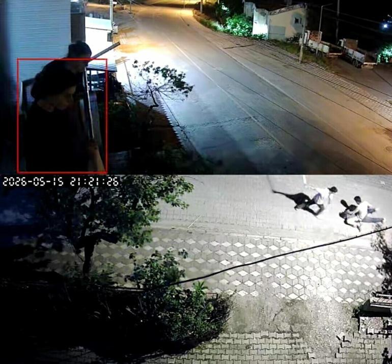 Üniversite öğrencisine bıçaklı, sopalı saldırı kamerada
