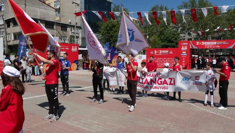 Sultangazi’de ‘3x3 Uluslararası Basketbol Turnuvası’ başladı