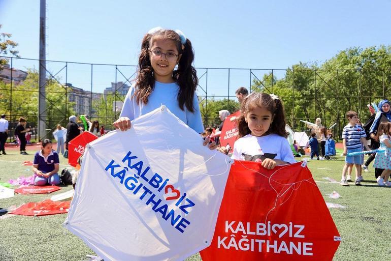 Kağıthane’de ‘Uçurtma Şenliği’ renkli görüntülere sahne oldu
