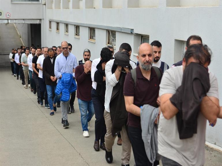 Adana merkezli yasa dışı bahis operasyonu ş&uuml;phelileri, adliyeye sevk edildi