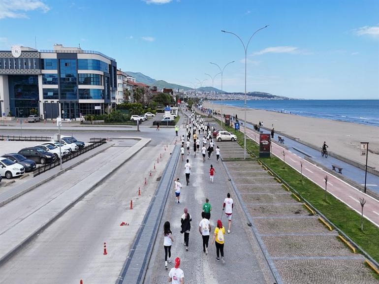Samsun’da 19 Mayıs Yarı Maratonu koşuldu