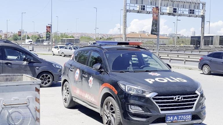 Küçükçekmecede çalıntı motosiklet kullanan şüphelilerin suikast planını polis engelledi