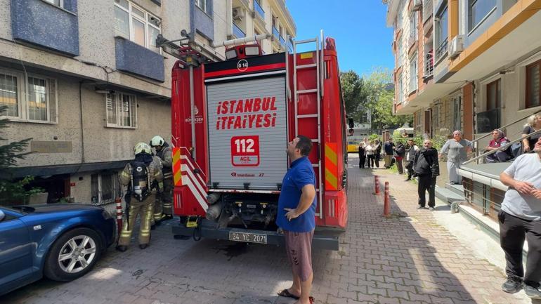 Avcılar’da binada çıkan yangın doğal gaz sayacına sıçradı; vanayı kapatan komşu faciayı önledi