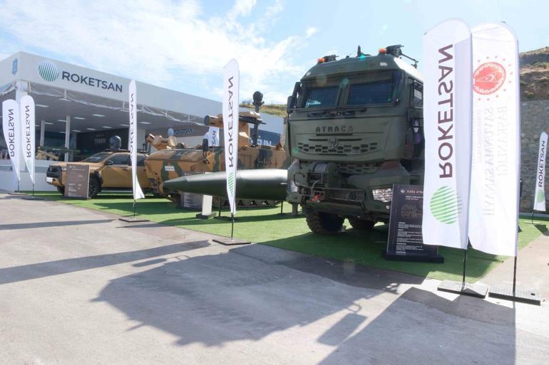 ROKETSANın ileri teknoloji sistemleri EFES Tatbikatında sergileniyor