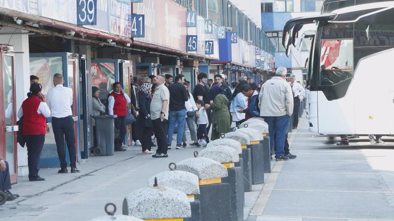 Otogarda Kurban Bayramı hareketliliği; ek seferler konuldu