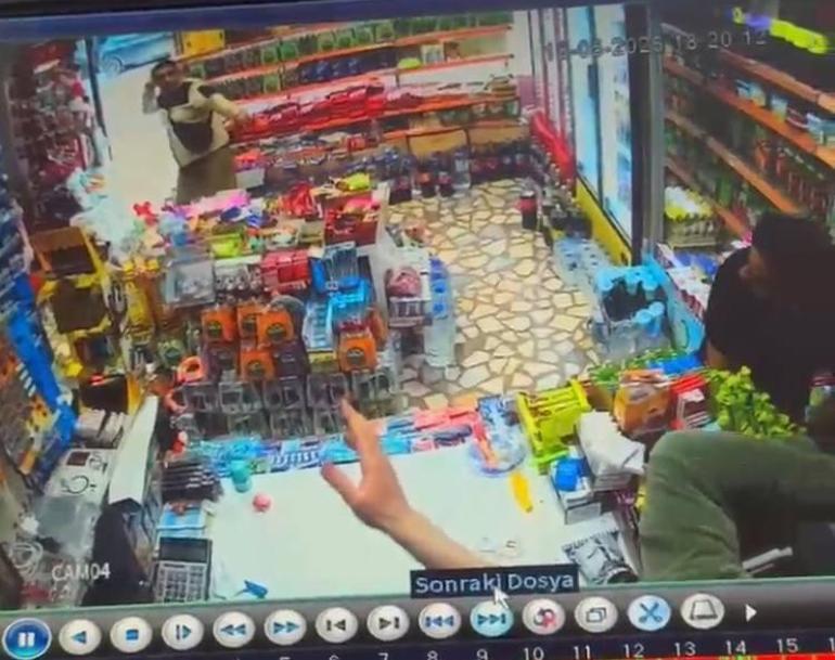 Sultangazide markete saldıran engelli bireyi annesi durduramadı