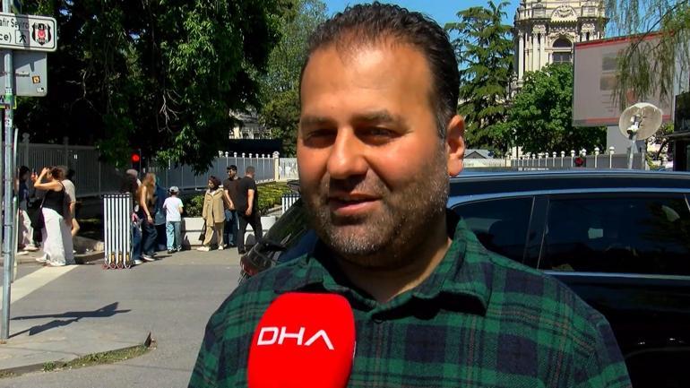 19 Mayısta Dolmabahçe Sarayına gelen ziyaretçiler tarihi atmosferi yerinde gördü