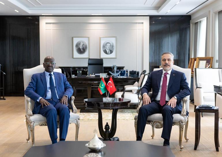 Dışişleri Bakanı Fidan, Moritanyalı mevkidaşı Merzoug ile görüştü