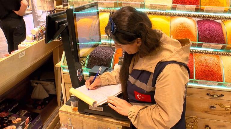 Kurban Bayram öncesi Mısır Çarşısında fahiş fiyat denetimi