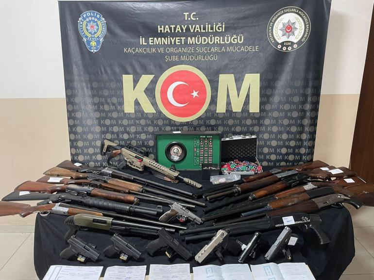 Hatay’da organize suç örgütüne operasyon: 28 tutuklu