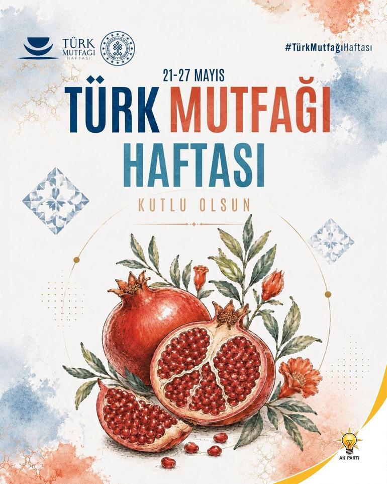 AK Partili Çelik: Türk mutfağı, yüzlerce yıllık mirası anlatıyor