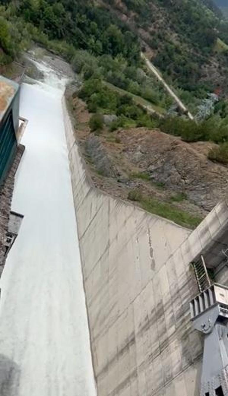 Bolu’daki Köprübajı Barajından su tahliyesine başlandı