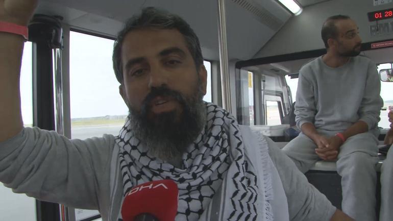 Sumud Filosu aktivistleri İstanbula geldi
