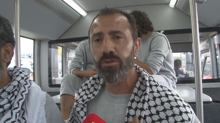 Sumud Filosu aktivistleri İstanbula geldi