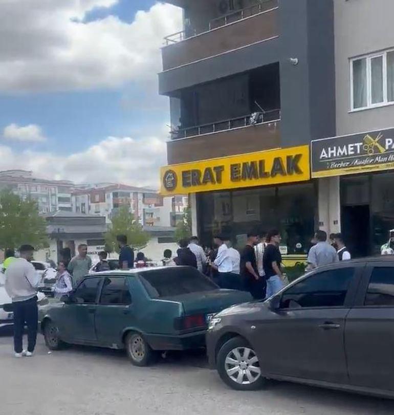 Gaziantep’te silahlı kavga kamerada; 1 yaralı