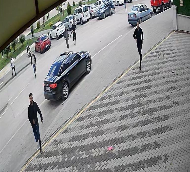 Gaziantep’te silahlı kavga kamerada; 1 yaralı