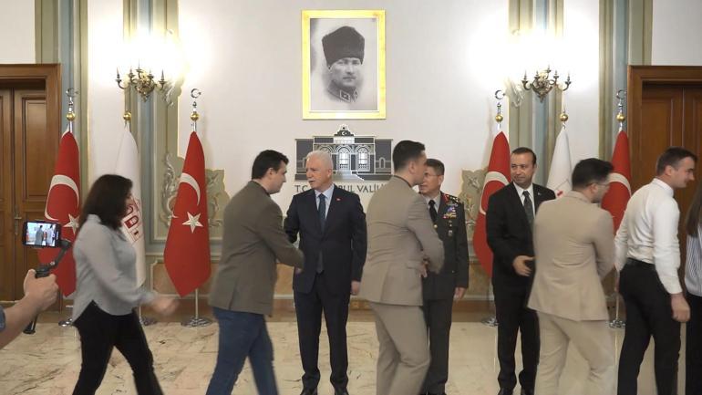 İstanbul Valiliğinde bayramlaşma töreni