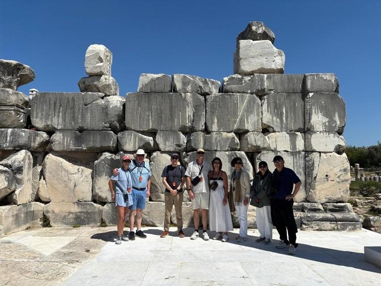 Cruise turistlerinin yeni rotası Stratonikeia oldu