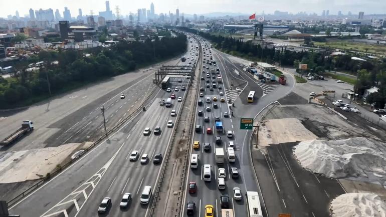 İstanbulda trafik yoğunluğu yüzde 71e yükseldi
