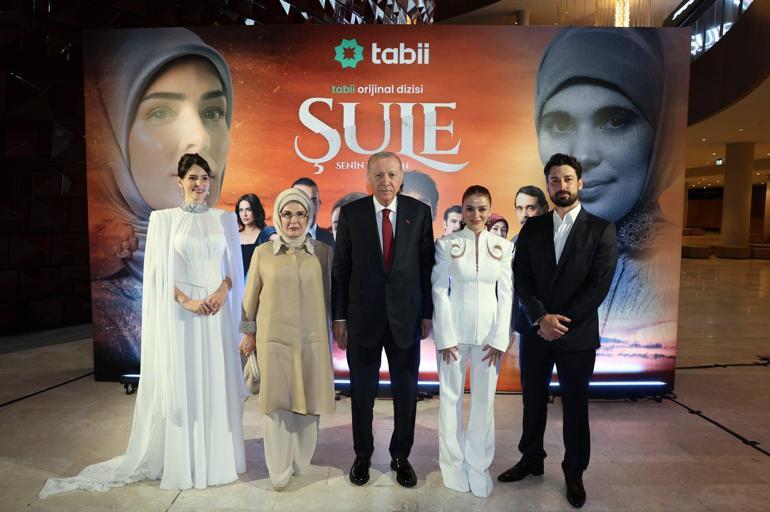 Cumhurbaşkanı Erdoğan, ‘Şule Senin Hikayen’ dizisinin galasına katıldı