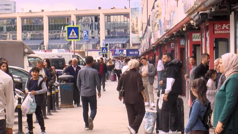 Kurban Bayramı öncesinde 15 Temmuz Demokrasi Otogarındaki yoğunluk devam ediyor