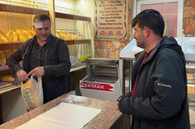 Yıkandı dedikleri çeki tahsil etmek isteyen grup, olumsuz cevap veren fırıncıyı darbetti