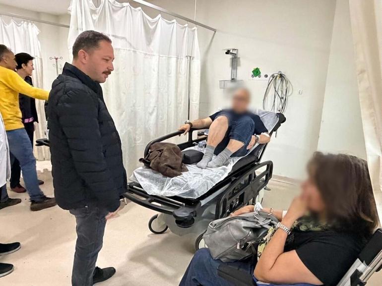 Çanakkalede otobüs devrildi; 46 yaralı