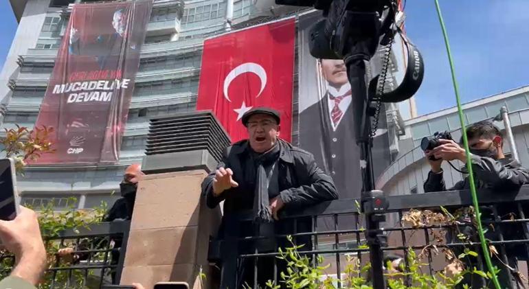 CHP Genel Merkezinde tahliye gerginliği